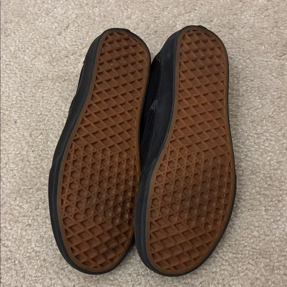 Vans Classic Black Canvas Slip-Ons - Men’s Size 6.5 - Women’s Size 8 - Picture 6 of 6